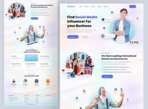 Influencer-Marketing-Landing-Page